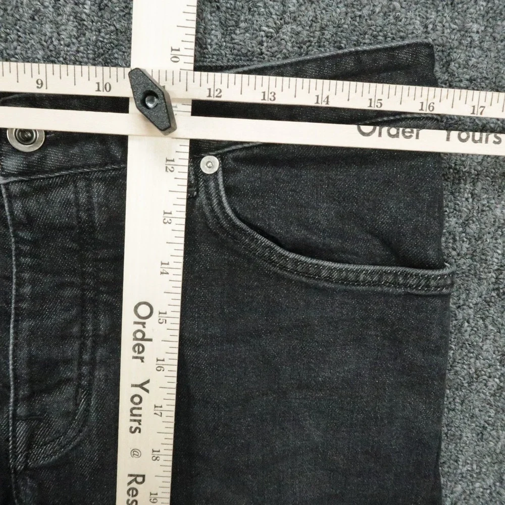 Suitsupply Jeans Mens 32x27 Black Selvedge Italian Candiani Denim 5 Pocket